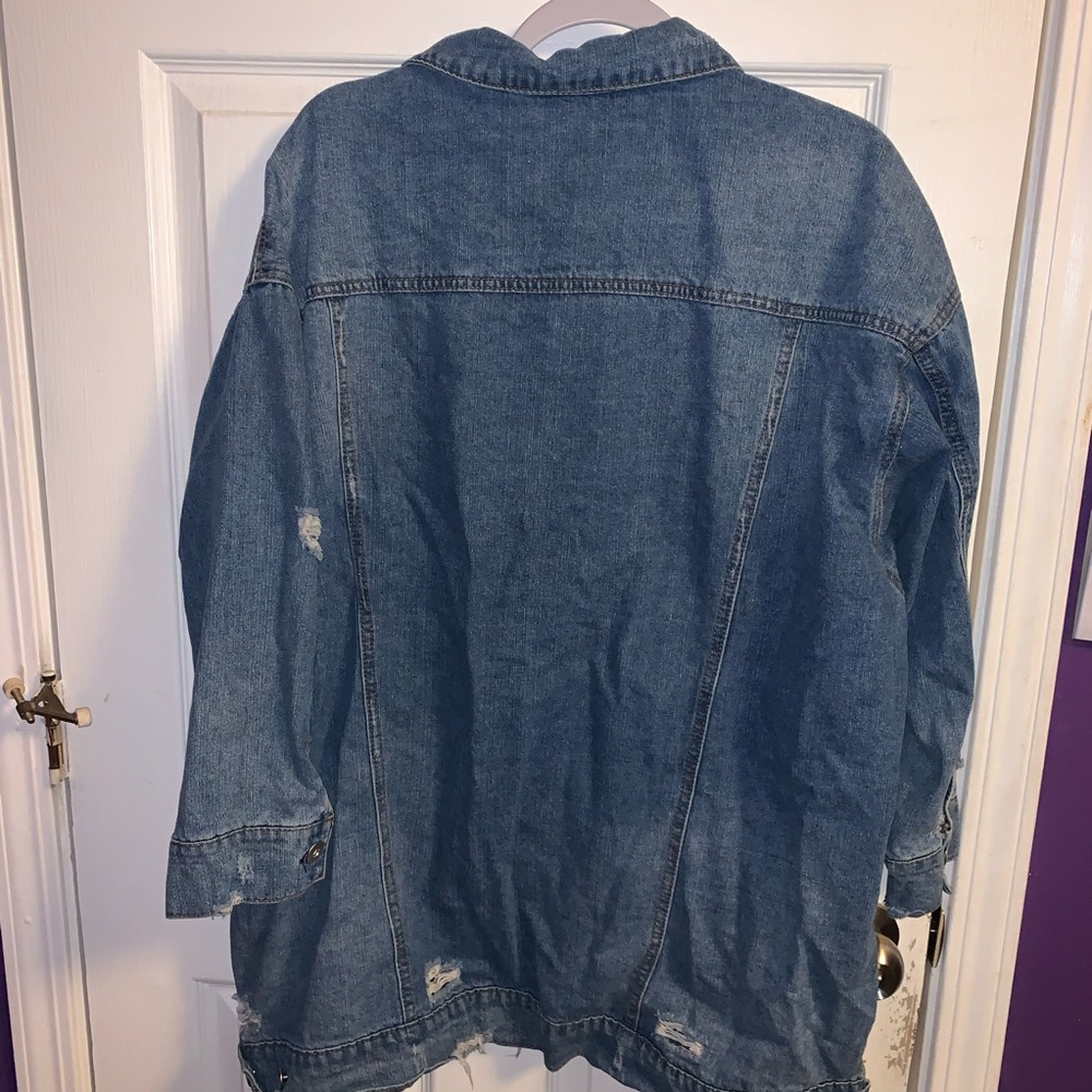 Distressed Jean Jacket - Picture 5 of 6